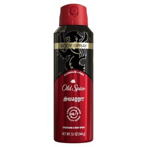 🔥 Old Spice Swagger Body Spray – Aluminum-Free, 24/7 Freshness, 5.1 oz 💪